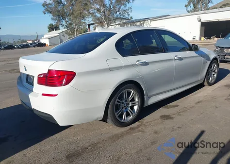 2012 BMW 528I из США, поврежденный, VIN WBAXG5C57CDX01630